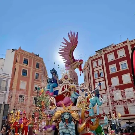 Heart Of Trendy Area Of Russafa With Lovely Terrace ! Au Coeur De Ruzafa Avec Belle Terrasse ! Apartman Valencia