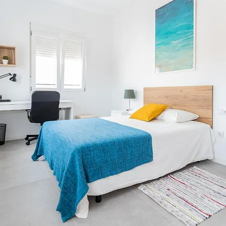 Nueva Habitacion A Metros De Playa Con Cocina Y Wc Compartido, Terraza Y Zonas Comunes 3ac Maison d'hôtes Valence