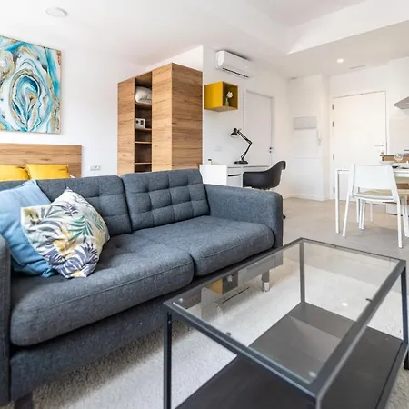 Apartamento Acogedor Estudio A Metros De La Playa, Con Zonas Comunes Y Terraza 3b Valencia