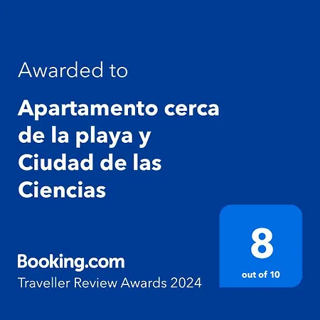 Apartment Cerca De La Playa Y Ciudad De Ciencias Valencia