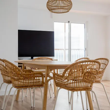 Ocean's Whisper: Les Palmeres Seaview Sanctuary Apartment