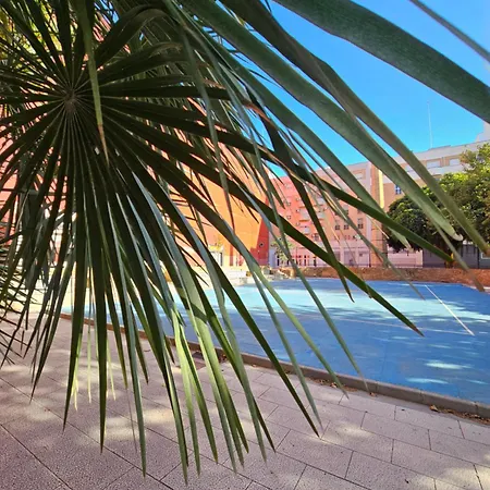 Lounge Garden Sea Mint Fresh Apartment Valencia