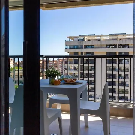 Alboraya Con Vista Al Mar Y Piscina *