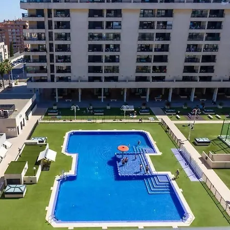 Alboraya Con Vista Al Mar Y Piscina Valencia
