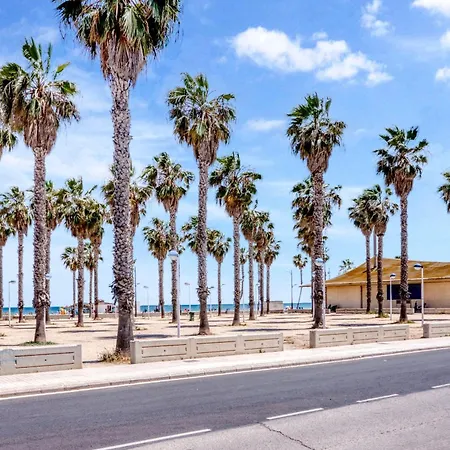 公寓 Patacona Blue, Frente A La Playa