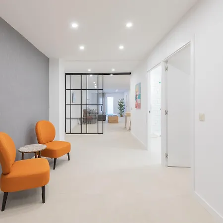 Amplio Cerca Centro Historico Y Turia 5pax 2 Bath Apartment *