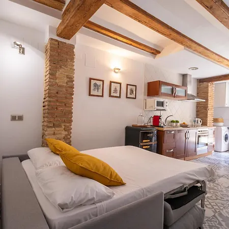 Florit Flats - Charming Loft With Terrace - 4 Guests - In Ruzafa *
