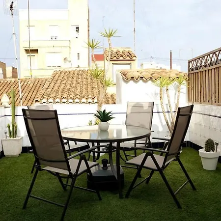 Casa De Ensueno A 5 Minutos De La Playa * Valencia