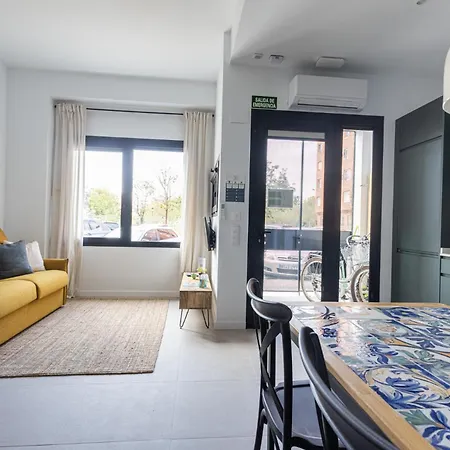 Lägenhet Florit Flats - Stylish Ceramic With Free Bicycles By The Joaquin Sorolla Station *