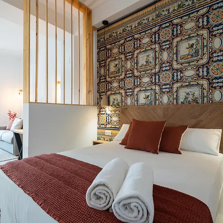 Florit Flats - Stylish Ceramic With Free Bicycles By The Joaquin Sorolla Station Lägenhet