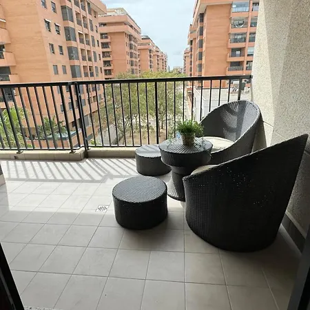 Bonaire Patacona - Playa Piscina Wifi Terraza Apartamento