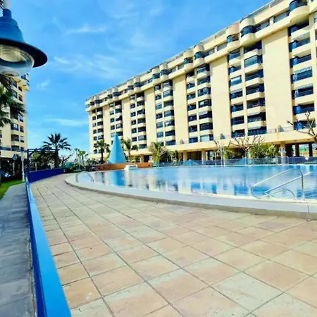 Apto Con Vistas A La Playa De La Patacona * 瓦伦西亚