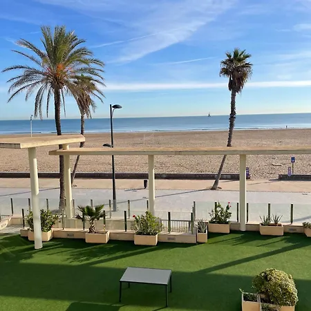 公寓 Primera Linea Playa Patacona, 瓦伦西亚