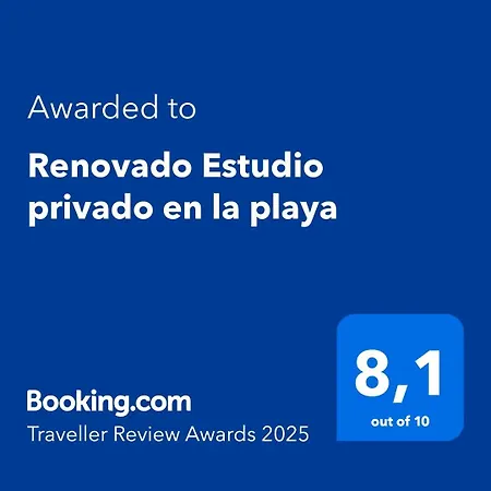 Apartament Renovado Estudio Privado En La Playa