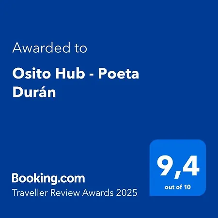 Osito Hub - Poeta Duran Apartman *