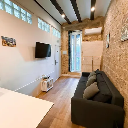 Loft Independiente Con Piscina Compartida En Centro De Apartment Valencia