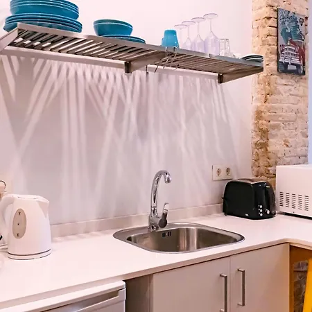 Loft Independiente Con Piscina Compartida En Centro De Apartment