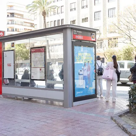 아파트 Florit Flats - Ruzafa Attic With Private Terrace