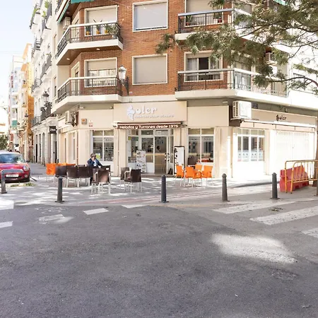 아파트 Florit Flats - Ruzafa Attic With Private Terrace