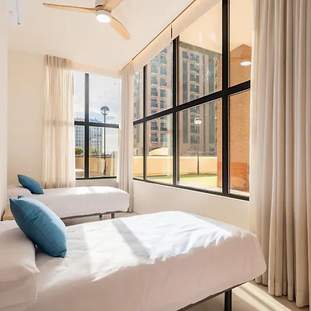 Apartup Aqua Ciudad De Artes Ii * 발렌시아