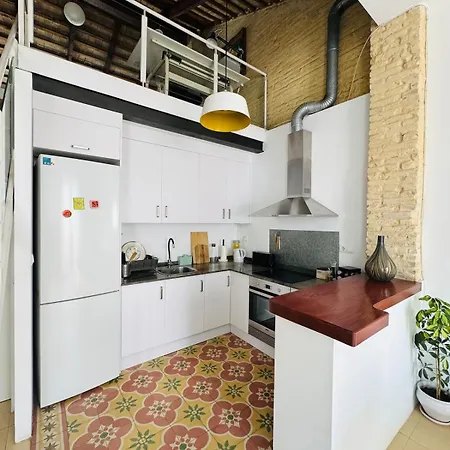 Daire Stylish Penthouse With Terrace Valensiya