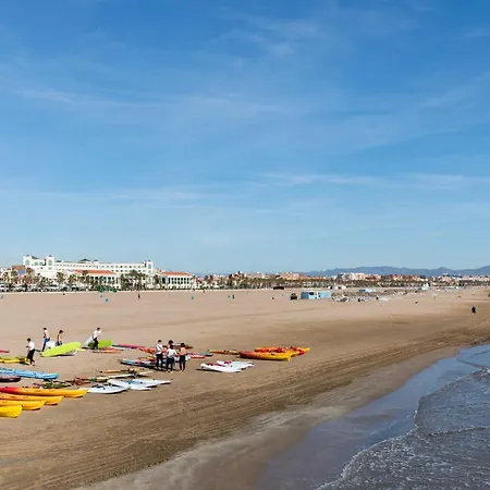 Exclusivo A 5 Minutos De La Playa * Valencia