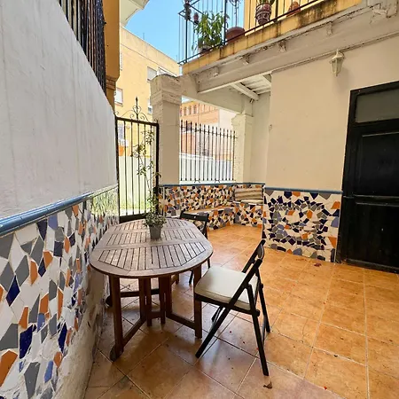 En El Centro Con Terraza Vintage Appartement *