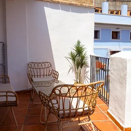 Piso Con Terraza En El Centro Historico Lägenhet *