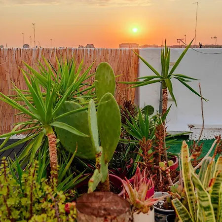 Ayora Penthouse - Jacuzzi, Huge Private Rooftop, Bbq, Sunset Views, Fastwifi, Ac Valencia