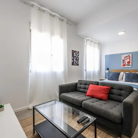 Apartamento Acogedor Estudio A Metros De La Playa, Con Zonas Comunes Y Terraza 3b *