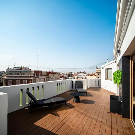 Tu Penthouse En El Centro - Ruzafa 11c * 瓦伦西亚