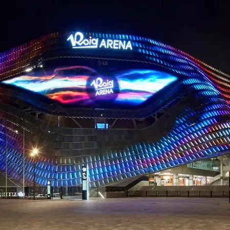 아파트 Loft Acogedor Junto Al Roig Arena