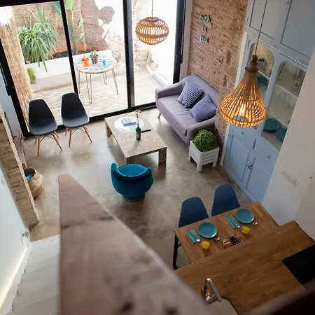 Florit Flats - Charming With Interior Terrace In Cabanyal Near The Beach 公寓