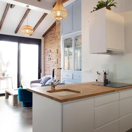 Florit Flats - Charming With Interior Terrace In Cabanyal Near The Beach 瓦伦西亚