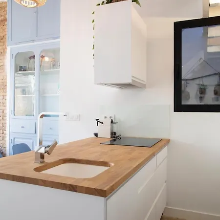 公寓 Florit Flats - Charming With Interior Terrace In Cabanyal Near The Beach *