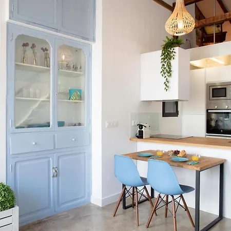 公寓 Florit Flats - Charming With Interior Terrace In Cabanyal Near The Beach 瓦伦西亚