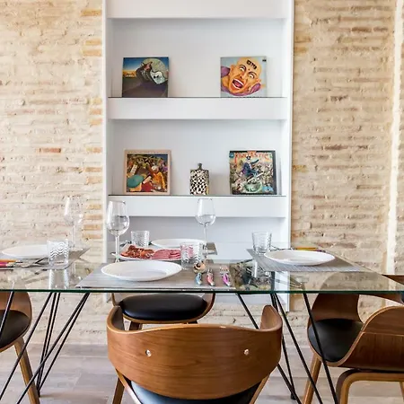 Florit Flats - Center Luxurious 1br 1ba Terrace Wi-fi Ac Valencia