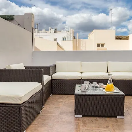 Florit Flats - Center Luxurious 1br 1ba Terrace Wi-fi Ac Apartment *