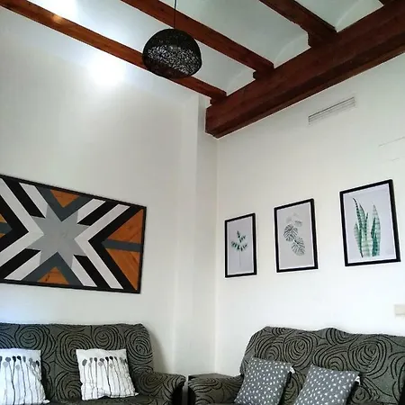 Ruzafa, Centro Ciudad. Terraza-wifi アパート バレンシア