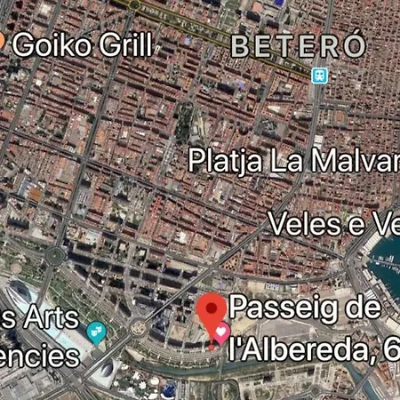 Loft En La Ciudad De Ciencias Y Cerca De La Playa Apartamento *