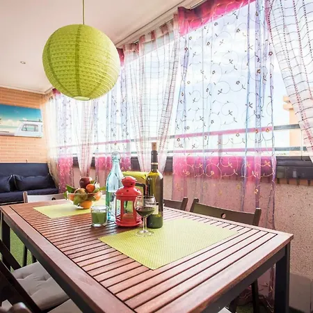 On The Beach,pool,wifi,garage,valencia Apartman *