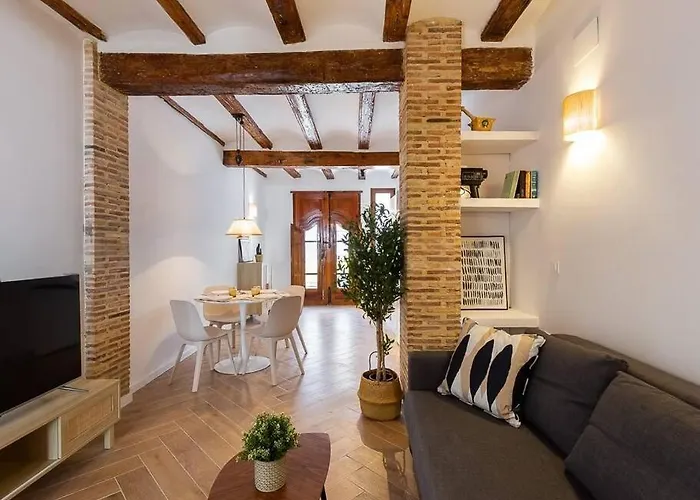 Beautiful Restored House With Terrace Lejlighed Valencia