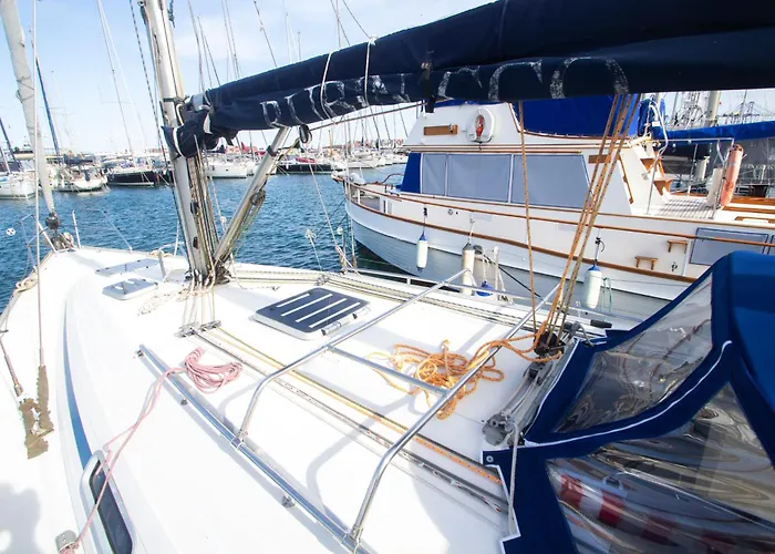 Autentico Velero En Båthotell Valencia