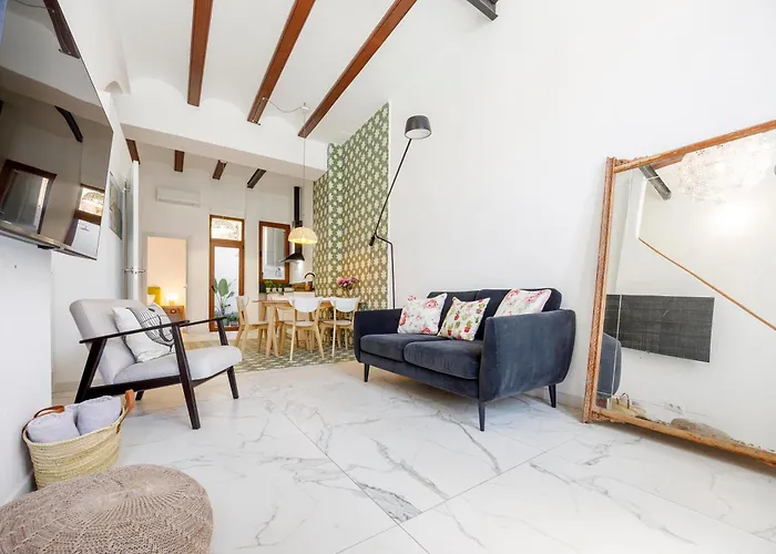 펜션 Artisan Haven: El Cabanyal Oasis 발렌시아