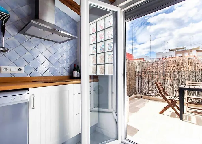 Estudio Parejas Con Terraza En La Playa Βαλένθια