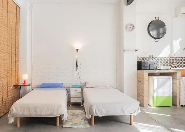 Vintage Con Wifi Y Terraza Privada Apartment Valencia