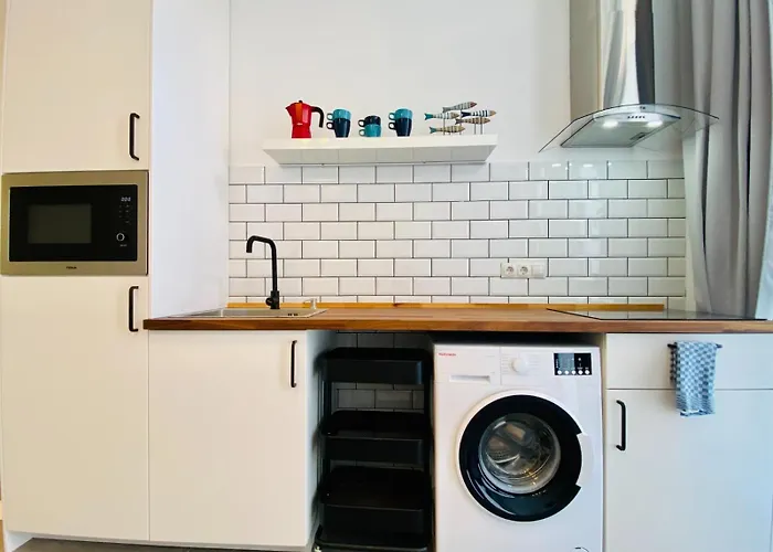 Lindo Cabanyal - Comfort Family Beachside Lejlighed *