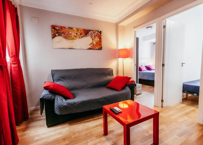 아파트 Queen Apt, 2min To Beach, Terrace, 3bd, 6pax 발렌시아