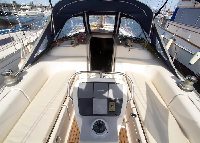 On A Sailing Boat In *